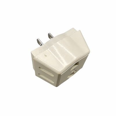 Non Grounding 2 Hole Household Socket Electric Plug Adapter